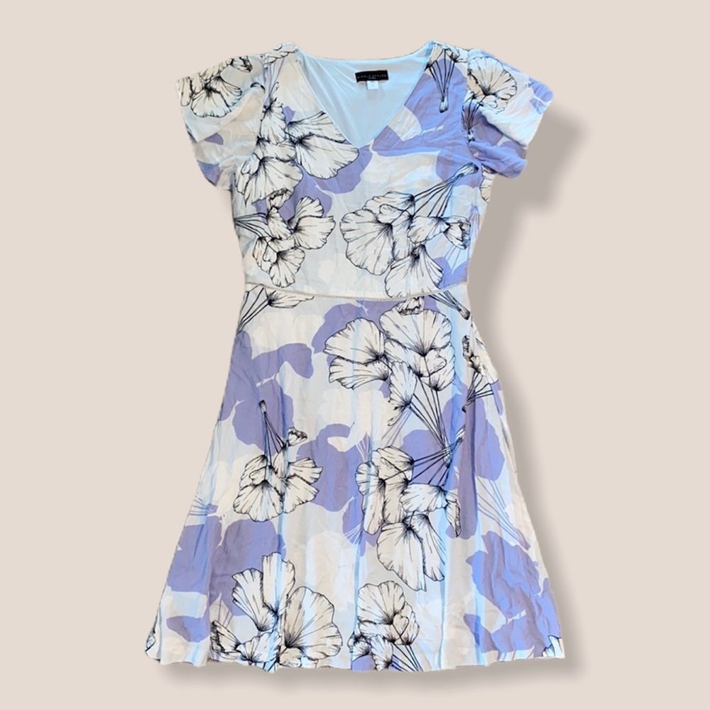 Simply Styled Pastel Floral Dress